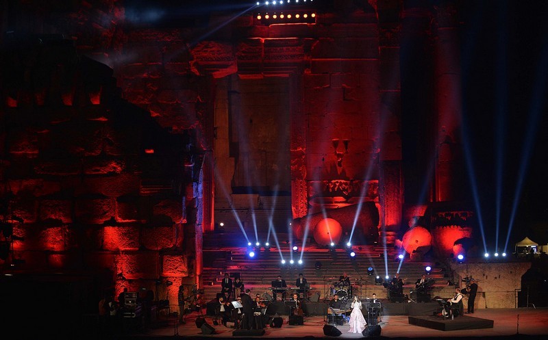 Samira Said at Baalbeck Festival